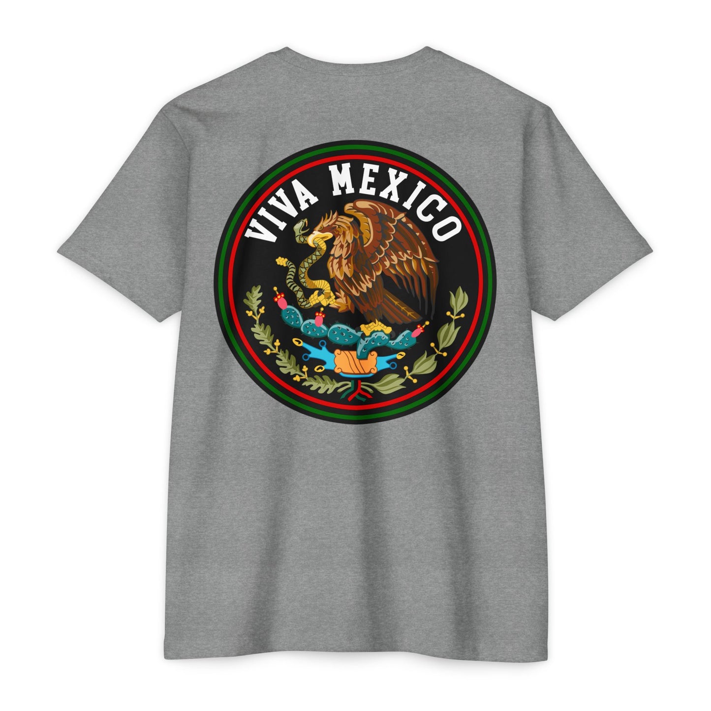 VIVA MEXICO "COLOR, FRONT & BACK"- Jersey T-shirt