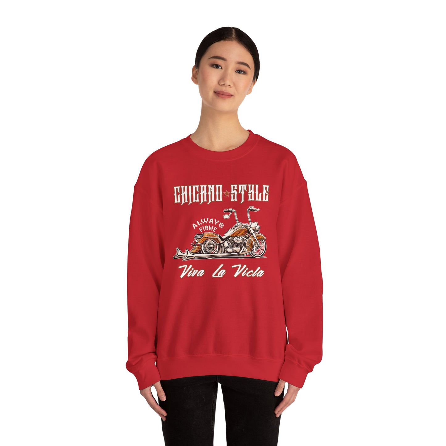 Chicano Style Vicla - Unisex Heavy Blend™ Crewneck Sweatshirt