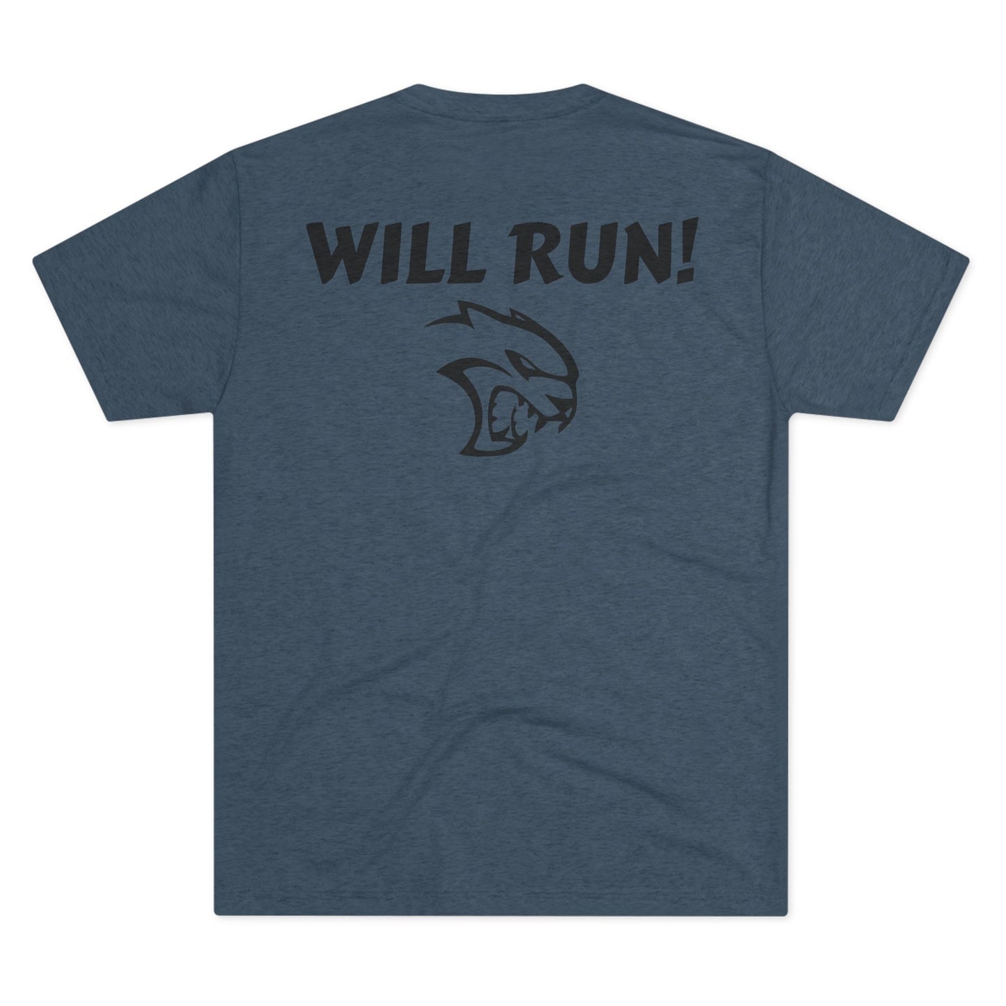 HELLCAT -WILL RUN Unisex Tri-Blend Crew Tee