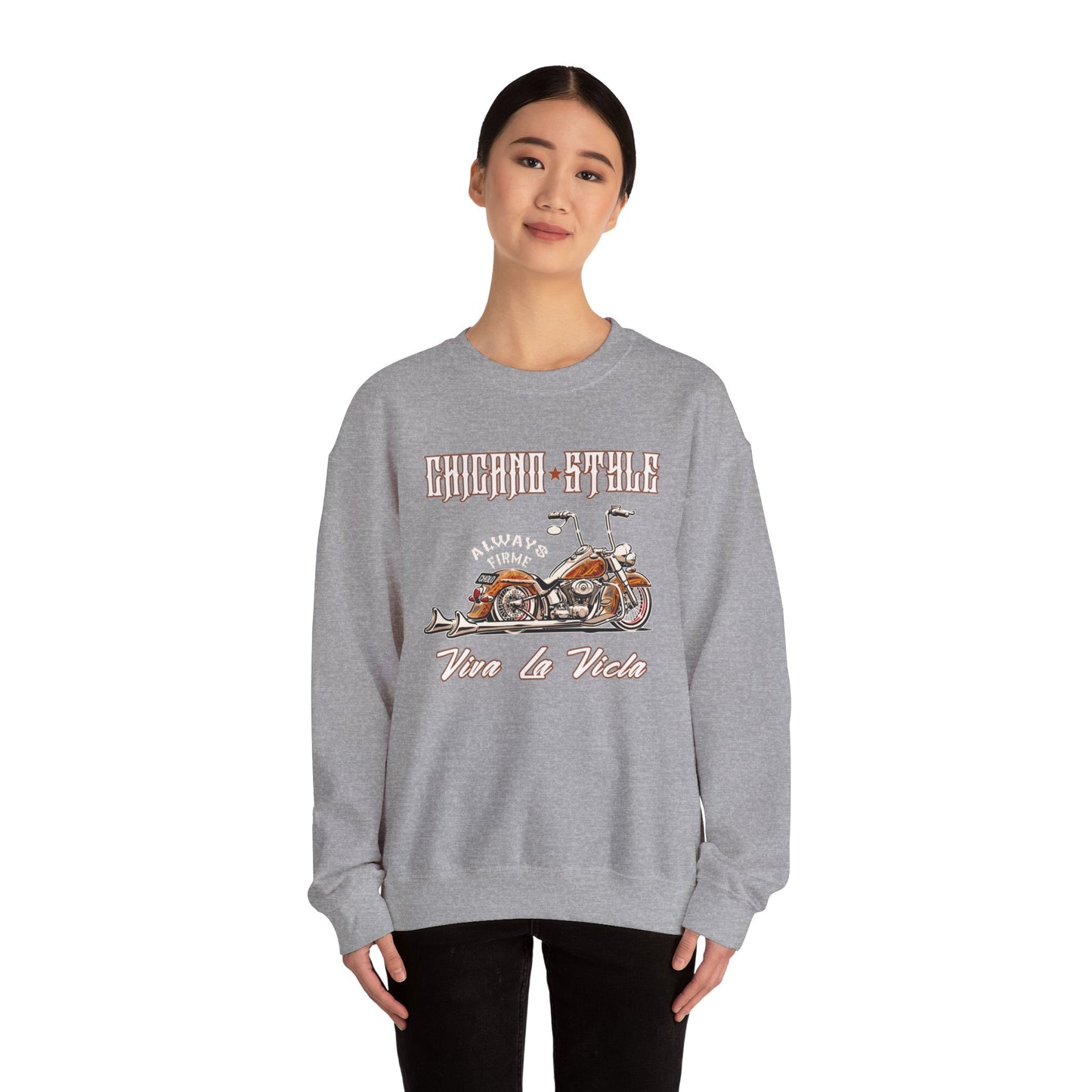 Chicano Style Vicla - Unisex Heavy Blend™ Crewneck Sweatshirt