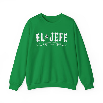 EL JEFE  - Unisex Heavy Blend™ Crewneck Sweatshirt