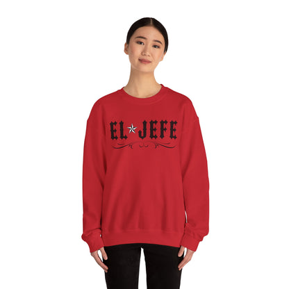 EL JEFE  - Unisex Heavy Blend™ Crewneck Sweatshirt