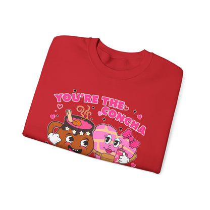 You're the Concha to My Cafecito ❤️ - Unisex Heavy Blend™ Crewneck Sweatshirt