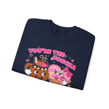 You're the Concha to My Cafecito ❤️ - Unisex Heavy Blend™ Crewneck Sweatshirt