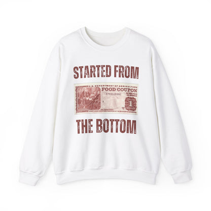 Started from the Bottom - Unisex Heavy Blend™ Crewneck Sweatshirt