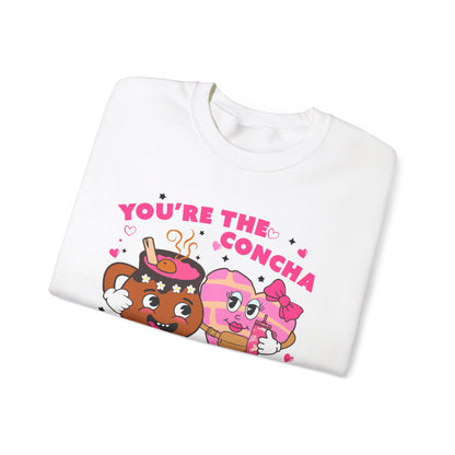 You're the Concha to My Cafecito ❤️ - Unisex Heavy Blend™ Crewneck Sweatshirt