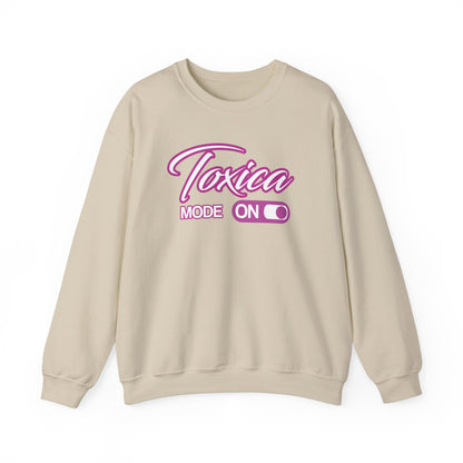 Toxica Mode ON - Unisex Heavy Blend™ Crewneck Sweatshirt