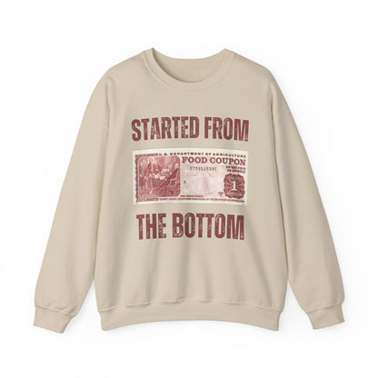 Started from the Bottom - Unisex Heavy Blend™ Crewneck Sweatshirt