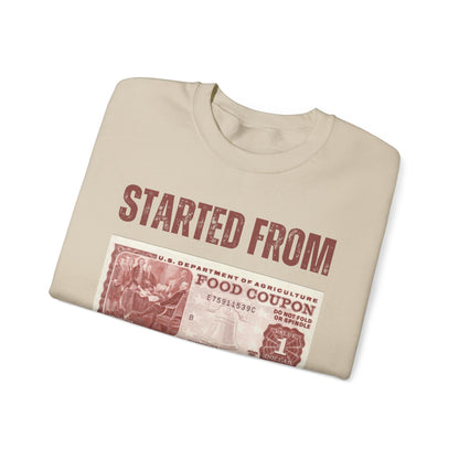 Started from the Bottom - Unisex Heavy Blend™ Crewneck Sweatshirt