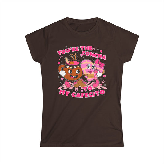 You’re the Concha to my Cafecito! ❤️- Women's Softstyle Tee