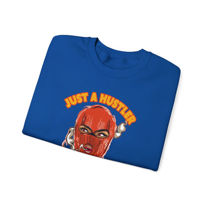 Just a hustler doing hustler shit - Unisex Heavy Blend™ Crewneck Sweatshirt