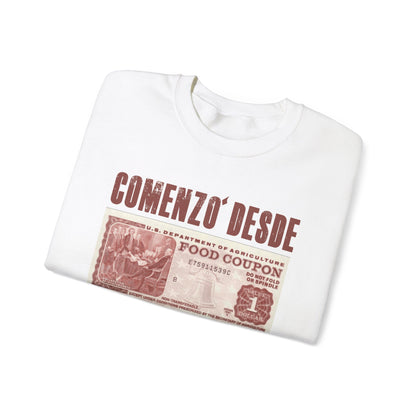 Comenzo' De El Fondo - Unisex Heavy Blend™ Crewneck Sweatshirt