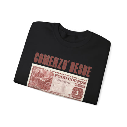 Comenzo' De El Fondo - Unisex Heavy Blend™ Crewneck Sweatshirt