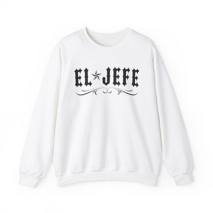 EL JEFE  - Unisex Heavy Blend™ Crewneck Sweatshirt