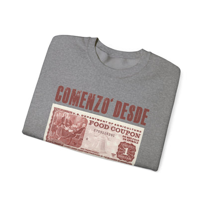Comenzo' De El Fondo - Unisex Heavy Blend™ Crewneck Sweatshirt