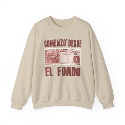 Comenzo' De El Fondo - Unisex Heavy Blend™ Crewneck Sweatshirt