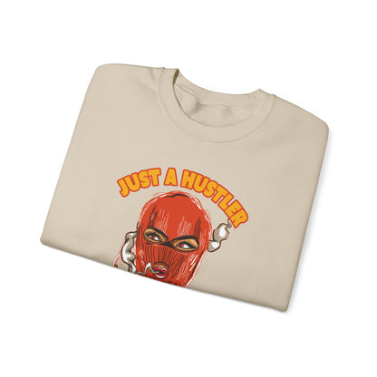 Just a hustler doing hustler shit - Unisex Heavy Blend™ Crewneck Sweatshirt