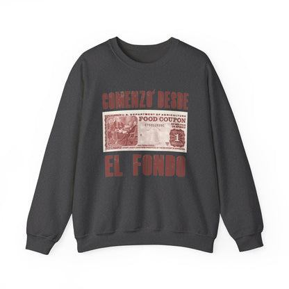 Comenzo' De El Fondo - Unisex Heavy Blend™ Crewneck Sweatshirt