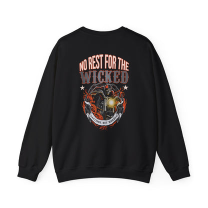 No rest for the Wicked - Unisex Heavy Blend™ Crewneck Sweatshirt