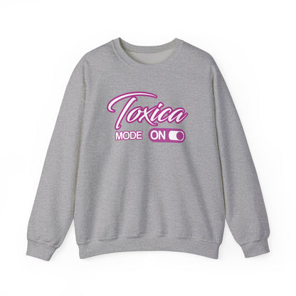 Toxica Mode ON - Unisex Heavy Blend™ Crewneck Sweatshirt