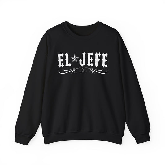 EL JEFE  - Unisex Heavy Blend™ Crewneck Sweatshirt